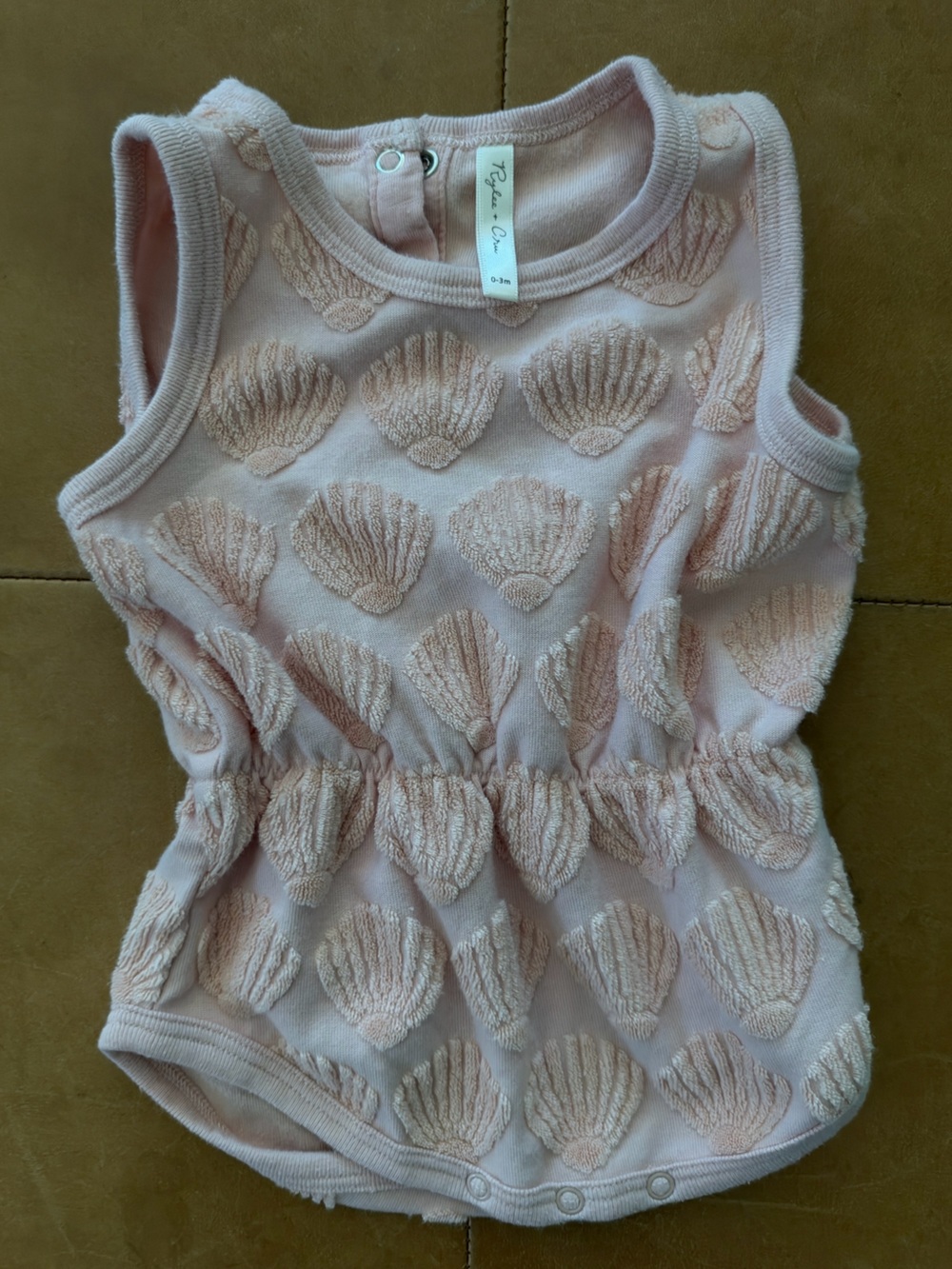 Rylee + Cru Romper 0-3M